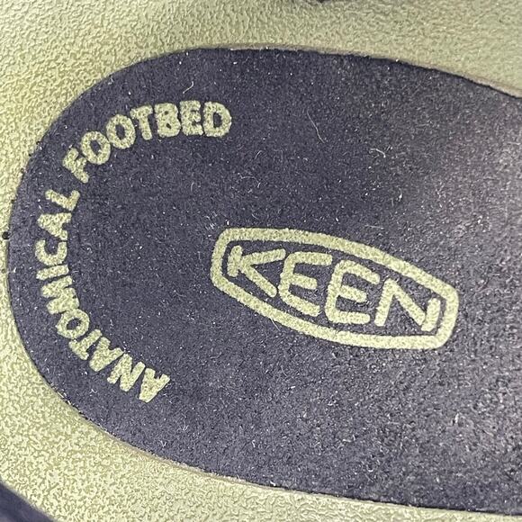 KEEN Uneek Men\'s Open-Air Corded Sandals Green & Black Size 11 main image 5